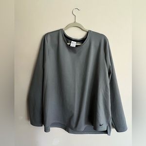 Nike Women’s Therma-fit One L/S- 2X- Particle Grey